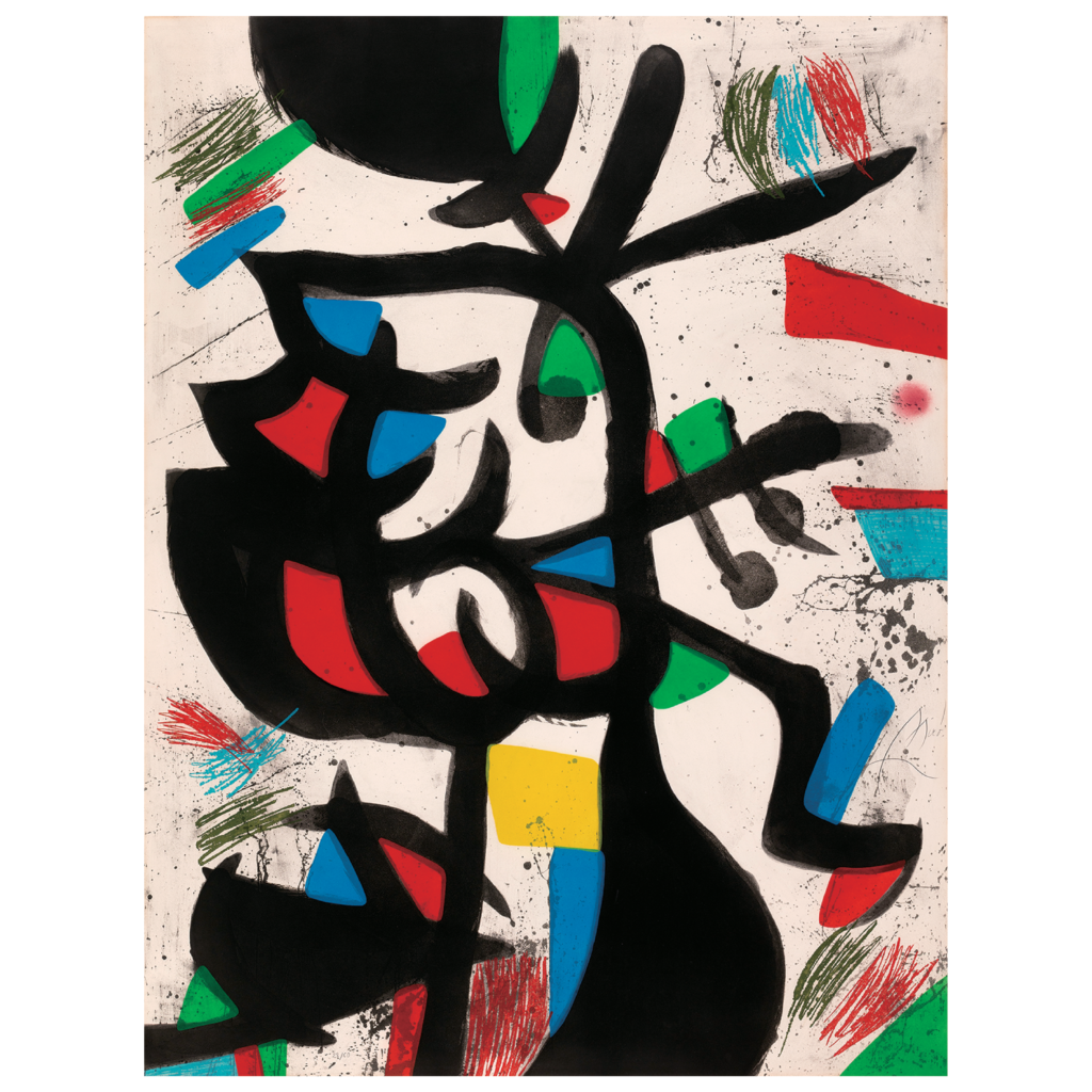 ジョアン ミロ La Marchande De Couleurs 1981 C Successio Miro Adagp Paris Jaspar Tokyo C3315 東広島市立美術館