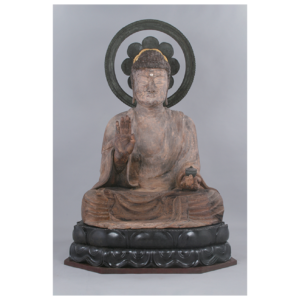 県重要文化財《木造薬師如来坐像》 平安時代 安芸國分寺蔵 | 東広島  